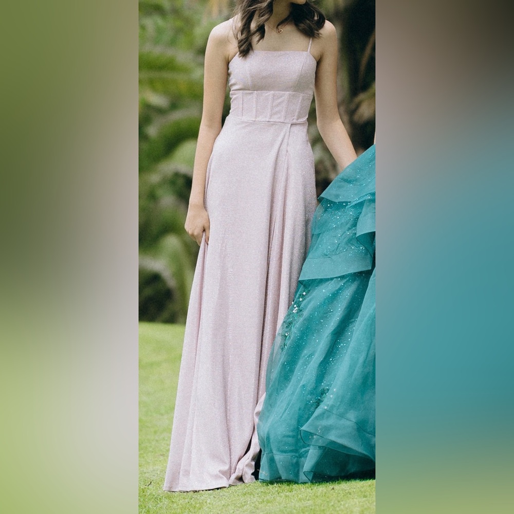 Elegant Lavender Evening Gown/ Bridesmaid/ Formal/ PROM LONG/ Maxi Dress size 0